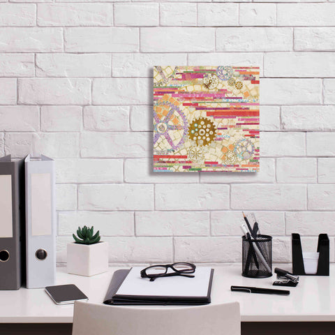 Image of 'EU Timetable II on White' by Kathy Ferguson, Canvas Wall Art,12 x 12