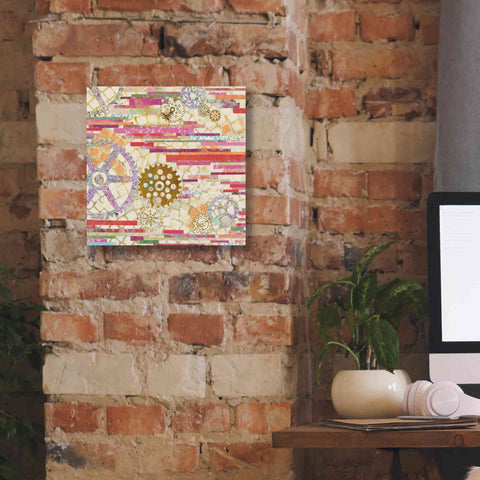 Image of 'EU Timetable II on White' by Kathy Ferguson, Canvas Wall Art,12 x 12