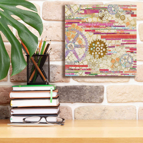 Image of 'EU Timetable II on White' by Kathy Ferguson, Canvas Wall Art,12 x 12