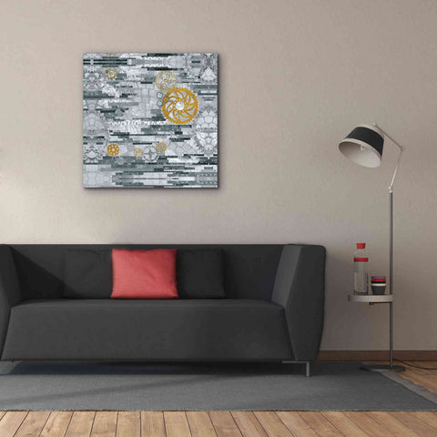 Image of 'EU Timetable I BW' by Kathy Ferguson, Canvas Wall Art,37 x 37