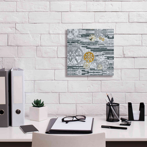 Image of 'EU Timetable II BW' by Kathy Ferguson, Canvas Wall Art,12 x 12