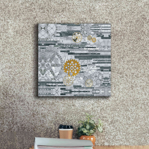 Image of 'EU Timetable II BW' by Kathy Ferguson, Canvas Wall Art,18 x 18