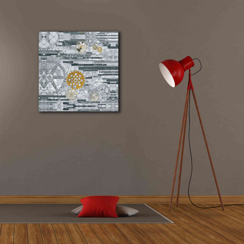 Image of 'EU Timetable II BW' by Kathy Ferguson, Canvas Wall Art,26 x 26