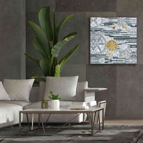 Image of 'EU Timetable II BW' by Kathy Ferguson, Canvas Wall Art,37 x 37