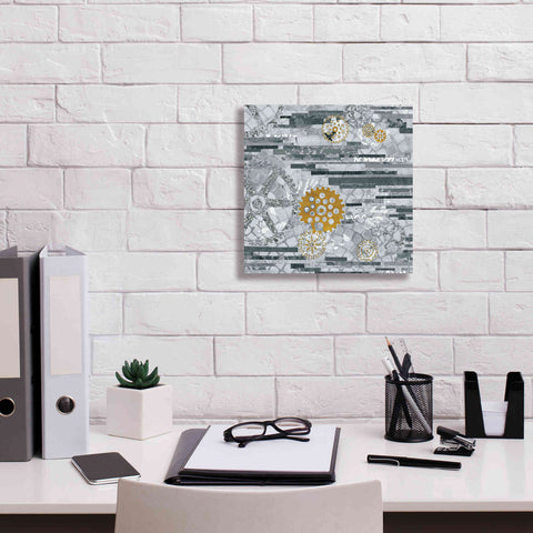 Image of 'Abstract Layers IV' by Kathy Ferguson, Canvas Wall Art,12 x 12