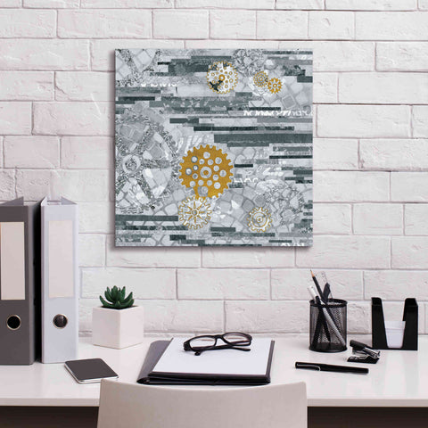 Image of 'Abstract Layers IV' by Kathy Ferguson, Canvas Wall Art,18 x 18