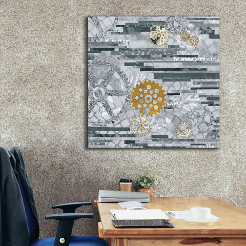 Image of 'Abstract Layers IV' by Kathy Ferguson, Canvas Wall Art,37 x 37