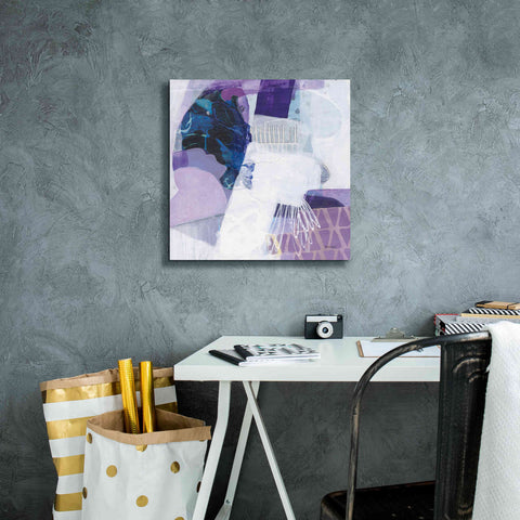 Image of 'Abstract Layers III' by Kathy Ferguson, Canvas Wall Art,18 x 18