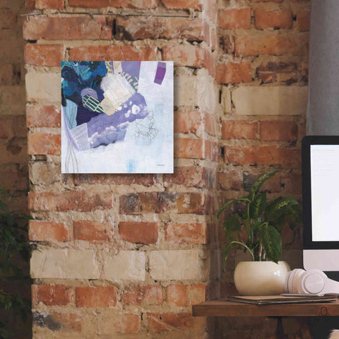 Image of 'Abstract Layers II' by Kathy Ferguson, Canvas Wall Art,12 x 12