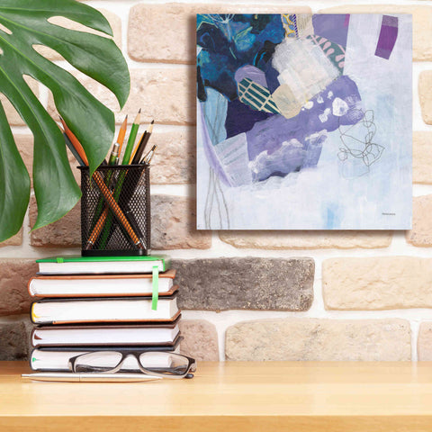 Image of 'Abstract Layers II' by Kathy Ferguson, Canvas Wall Art,12 x 12