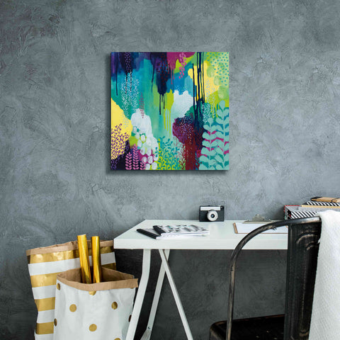 Image of 'Jewel Forest I' by Kathy Ferguson, Canvas Wall Art,18 x 18