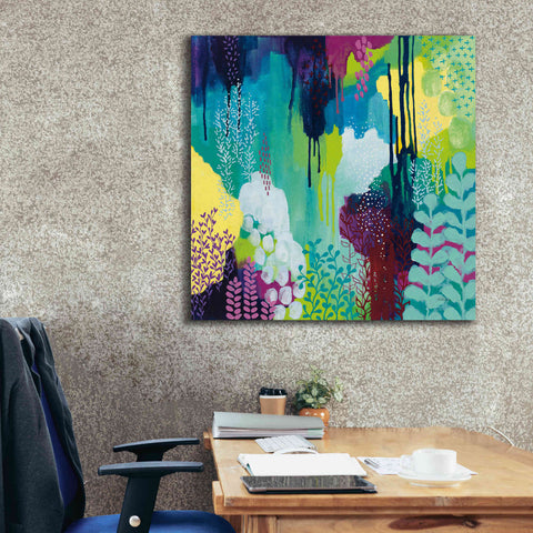 Image of 'Jewel Forest I' by Kathy Ferguson, Canvas Wall Art,37 x 37