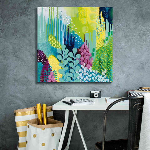 Image of 'Jewel Forest II' by Kathy Ferguson, Canvas Wall Art,26 x 26