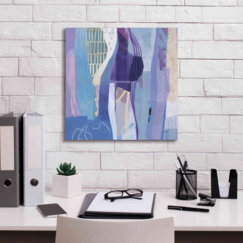 Image of 'Abstract Layers I' by Kathy Ferguson, Canvas Wall Art,18 x 18