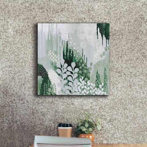 Image of 'Light Green Forest II' by Kathy Ferguson, Canvas Wall Art,18 x 18