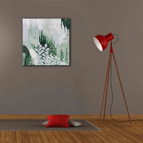 Image of 'Light Green Forest II' by Kathy Ferguson, Canvas Wall Art,26 x 26