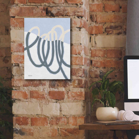 Image of 'Loops I' by Kathy Ferguson, Canvas Wall Art,12 x 16