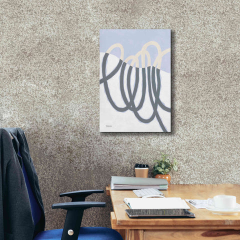 Image of 'Loops I' by Kathy Ferguson, Canvas Wall Art,18 x 26