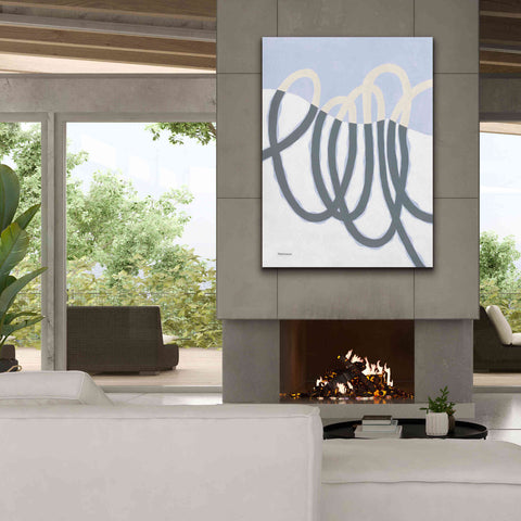 Image of 'Loops I' by Kathy Ferguson, Canvas Wall Art,40 x 54