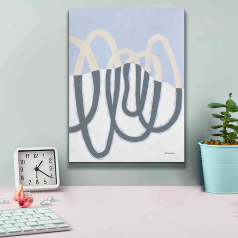 Image of 'Loops II' by Kathy Ferguson, Canvas Wall Art,12 x 16