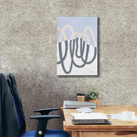 Image of 'Loops II' by Kathy Ferguson, Canvas Wall Art,18 x 26