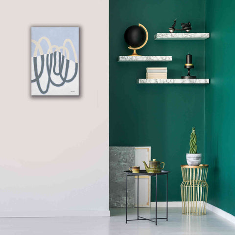 Image of 'Loops II' by Kathy Ferguson, Canvas Wall Art,18 x 26