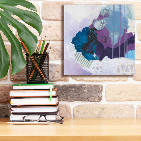 Image of 'Amethyst' by Kathy Ferguson, Canvas Wall Art,12 x 12