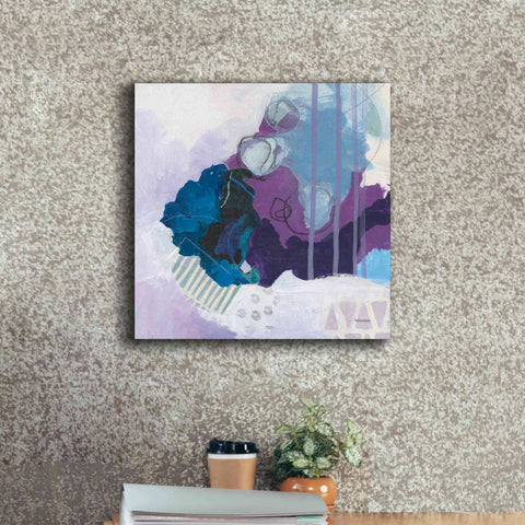 Image of 'Amethyst' by Kathy Ferguson, Canvas Wall Art,18 x 18