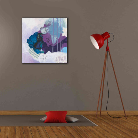 Image of 'Amethyst' by Kathy Ferguson, Canvas Wall Art,26 x 26