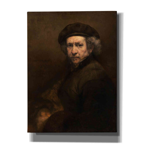 Image of 'Self-Portrait' by Rembrandt, Canvas Wall Art