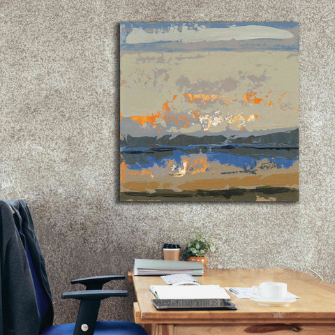 Image of 'Evening Killala Bay' by Grainne Dowling, Canvas Wall Art,37 x 37