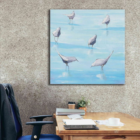 Image of 'By the Waters Edge' by Phyllis Adams, Canvas Wall Art,37 x 37