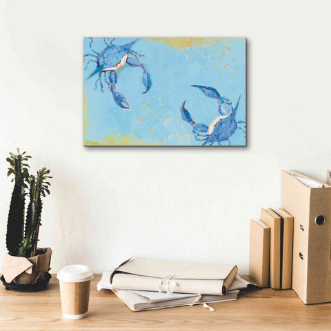 Image of 'The Stand Off' by Phyllis Adams, Canvas Wall Art,18 x 12