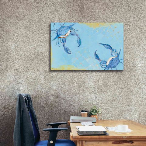 Image of 'The Stand Off' by Phyllis Adams, Canvas Wall Art,40 x 26