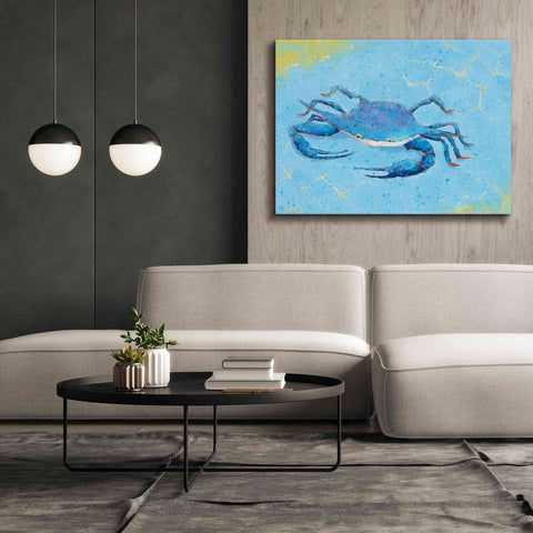 Image of 'Blue Crab V' by Phyllis Adams, Canvas Wall Art,54 x 40