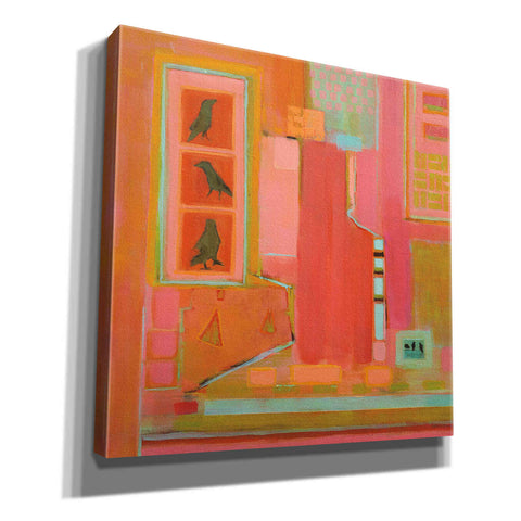 Image of 'Three Crows' by Phyllis Adams, Canvas Wall Art