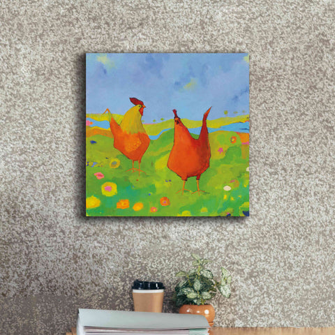 Image of 'Spring has Sprung' by Phyllis Adams, Canvas Wall Art,18 x 18