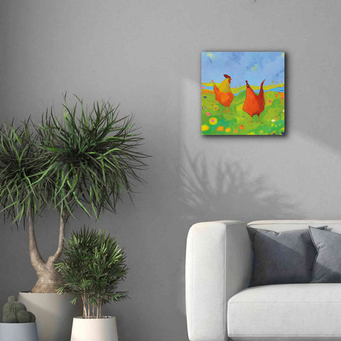 Image of 'Spring has Sprung' by Phyllis Adams, Canvas Wall Art,18 x 18