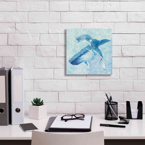 Image of 'Blue Mama v2' by Phyllis Adams, Canvas Wall Art,12 x 12