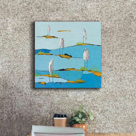 Image of 'Beach Bums v2' by Phyllis Adams, Canvas Wall Art,18 x 18