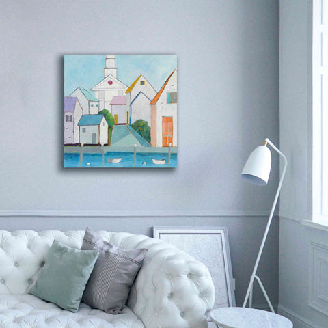 Image of 'Harbor Town III no Sign' by Phyllis Adams, Canvas Wall Art,37 x 37