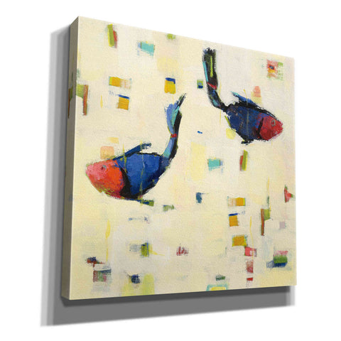 Image of 'One Fish Two Fish Big' by Phyllis Adams, Canvas Wall Art