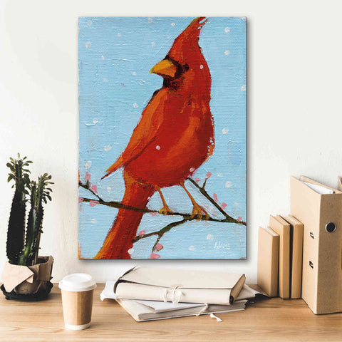 Image of 'Cardinal II' by Phyllis Adams, Canvas Wall Art,18 x 26