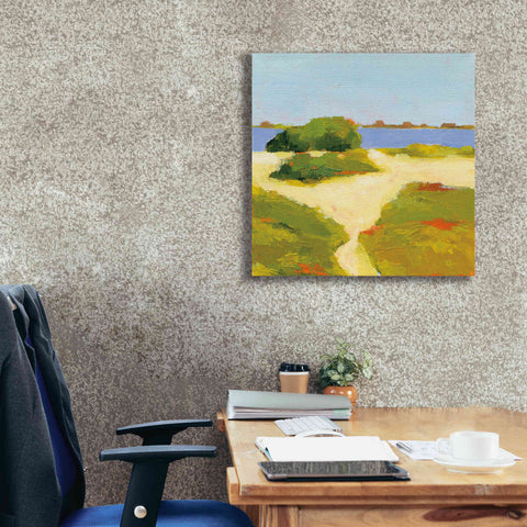 Image of 'Path to the Beach' by Phyllis Adams, Canvas Wall Art,26 x 26