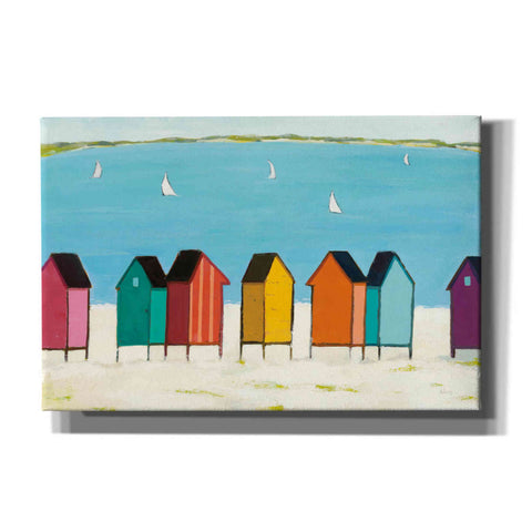 Image of 'Cabanas I' by Phyllis Adams, Canvas Wall Art