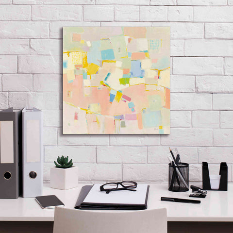 Image of 'Block Party' by Phyllis Adams, Canvas Wall Art,18 x 18