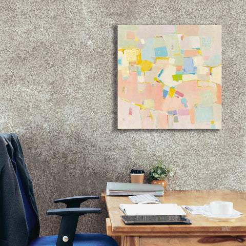 Image of 'Block Party' by Phyllis Adams, Canvas Wall Art,26 x 26