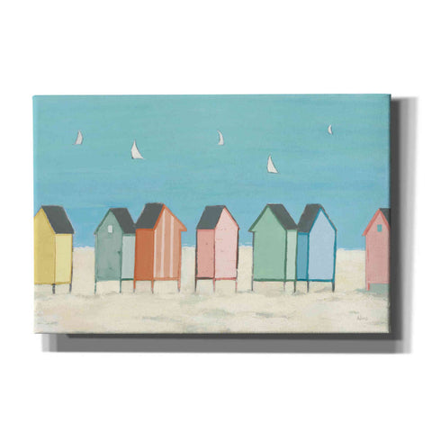 Image of 'Cabanas I Pastel' by Phyllis Adams, Canvas Wall Art