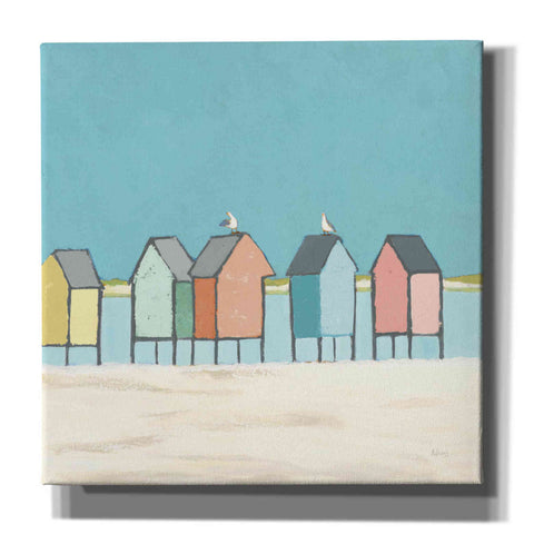 Image of 'Cabanas II Pastel' by Phyllis Adams, Canvas Wall Art