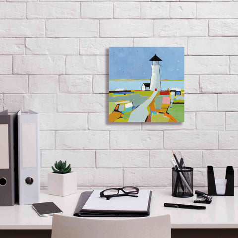 Image of 'To the Lighthouse' by Phyllis Adams, Canvas Wall Art,12 x 12